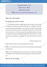 Đề kiểm tra giữa học kì 2 Ngữ văn 12 - Đề số 2 có lời giải chi tiết